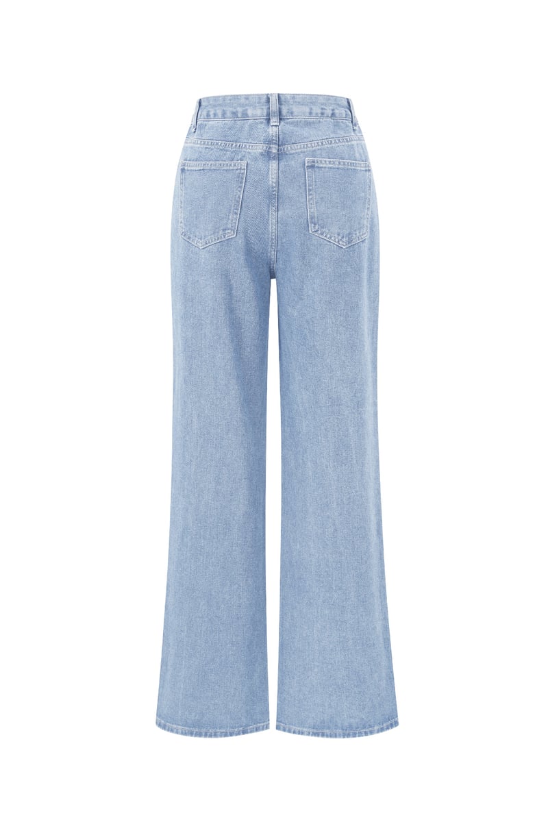 Denim jeans glitter heart