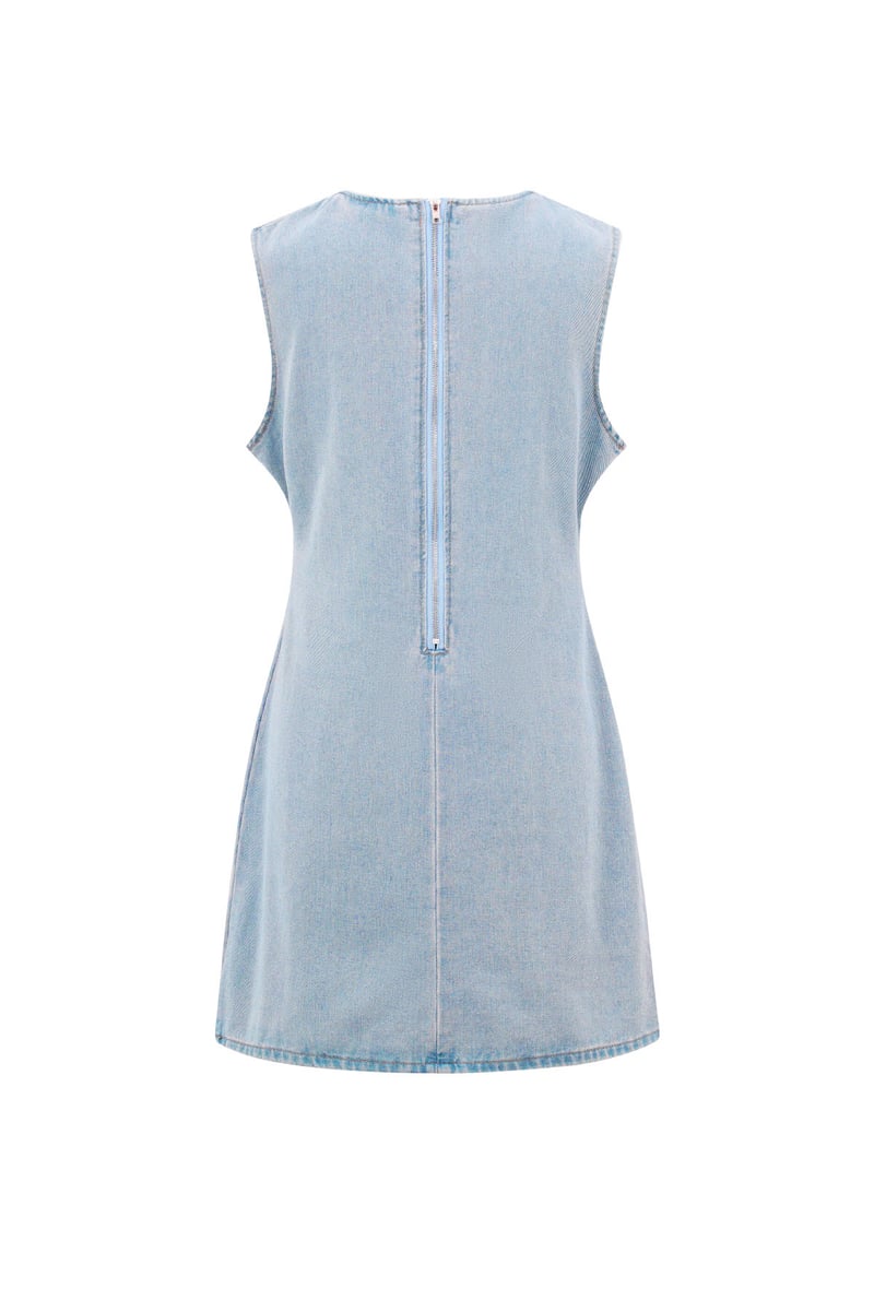 Cute Mini Dress - Off White