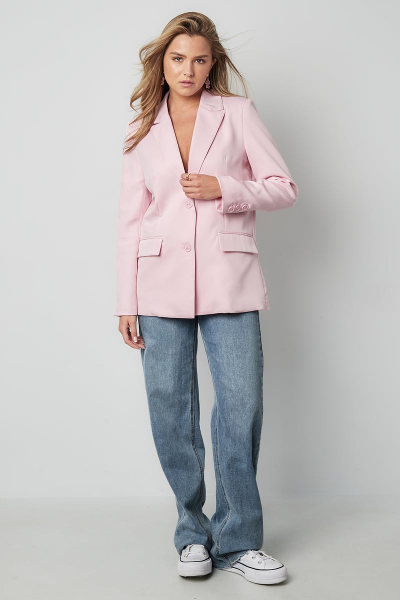 Blazer with bow - Black
