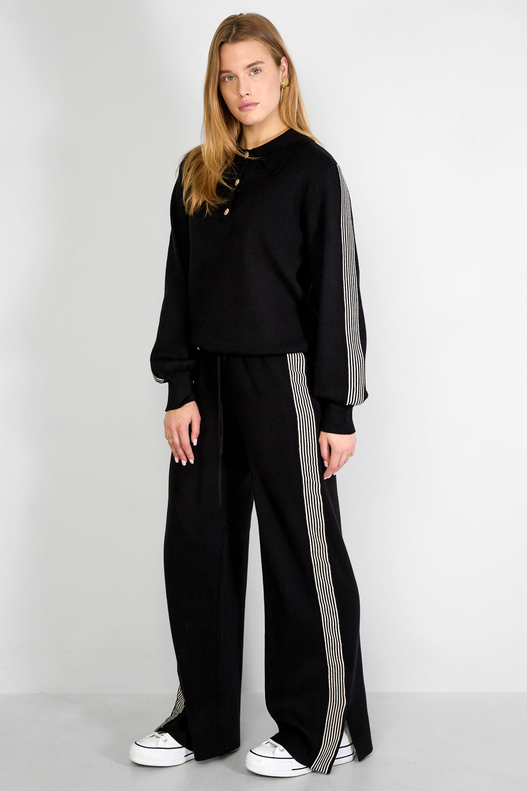 Sporty Straight Trousers
