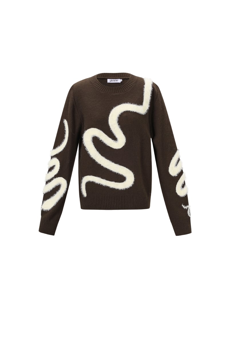 Swirl Soft Knit trui