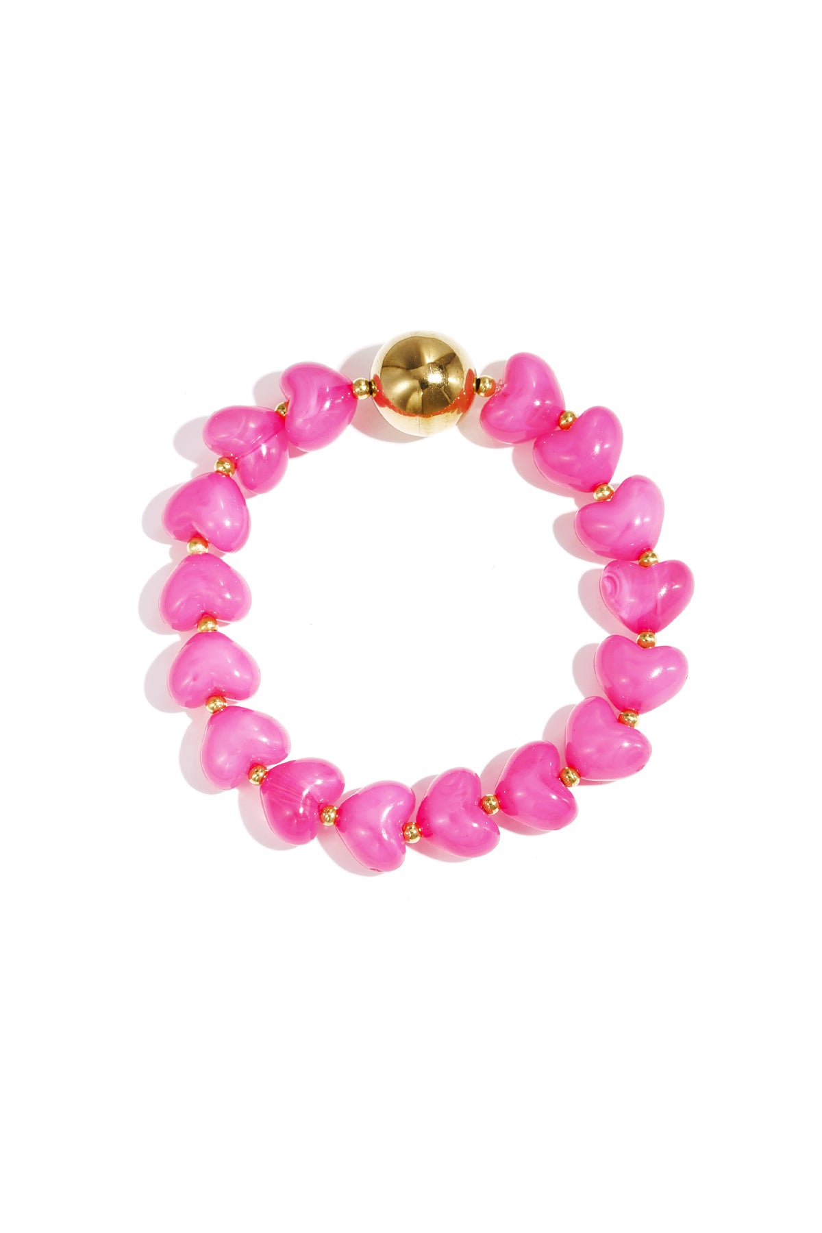 Heart Shaped Statement Bracelet