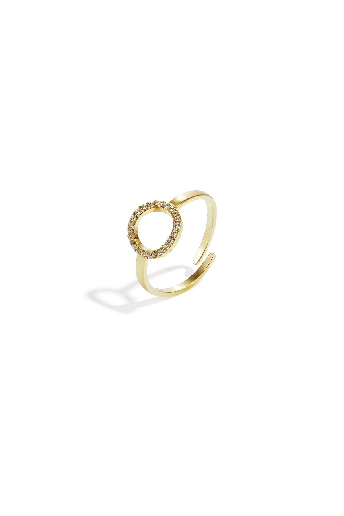 Stainless Steel Minimalist Circle Ring