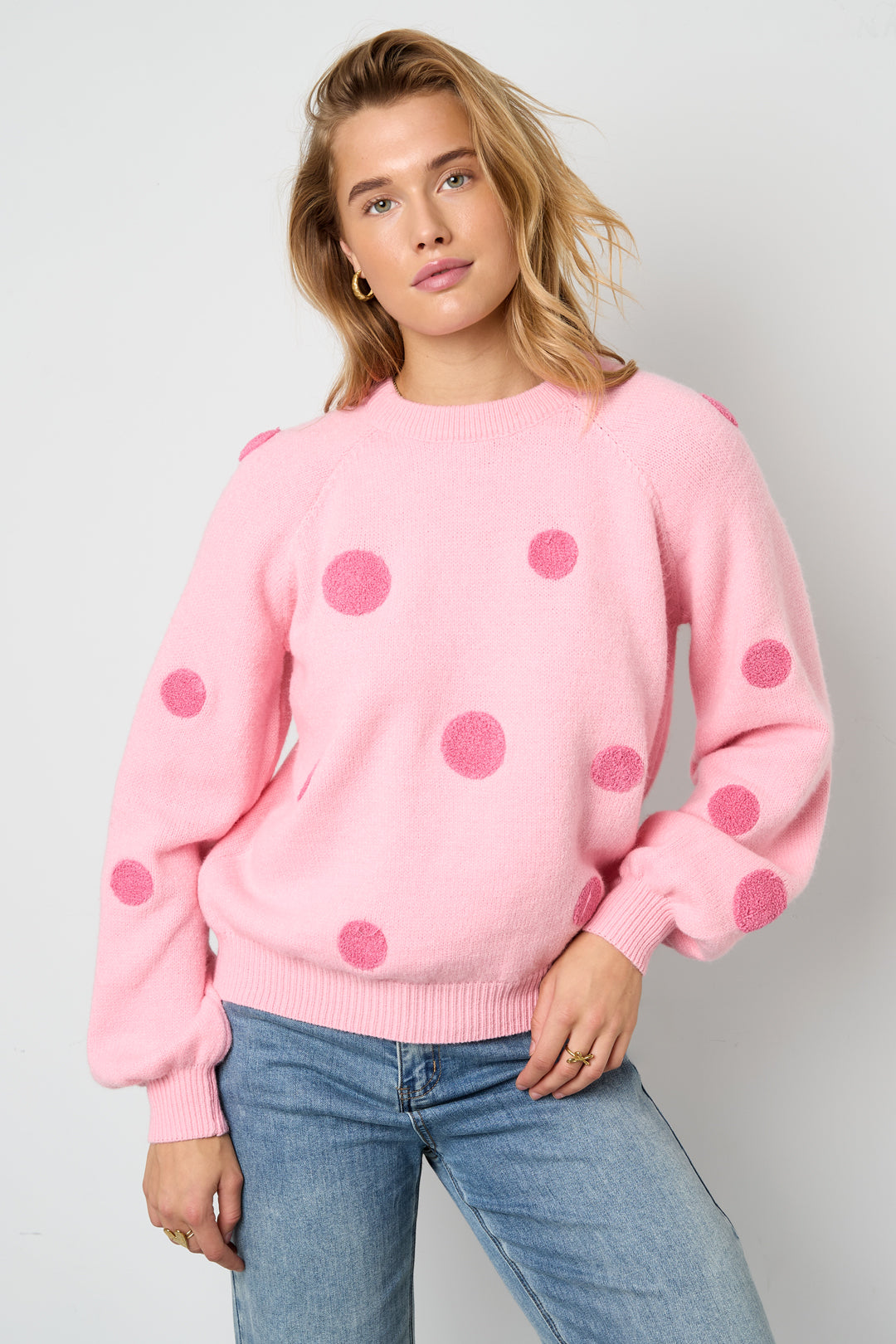 Casual Polka Dots Sweater
