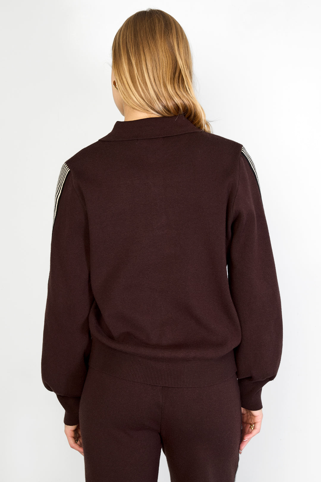 Sporty Knitted Sweater