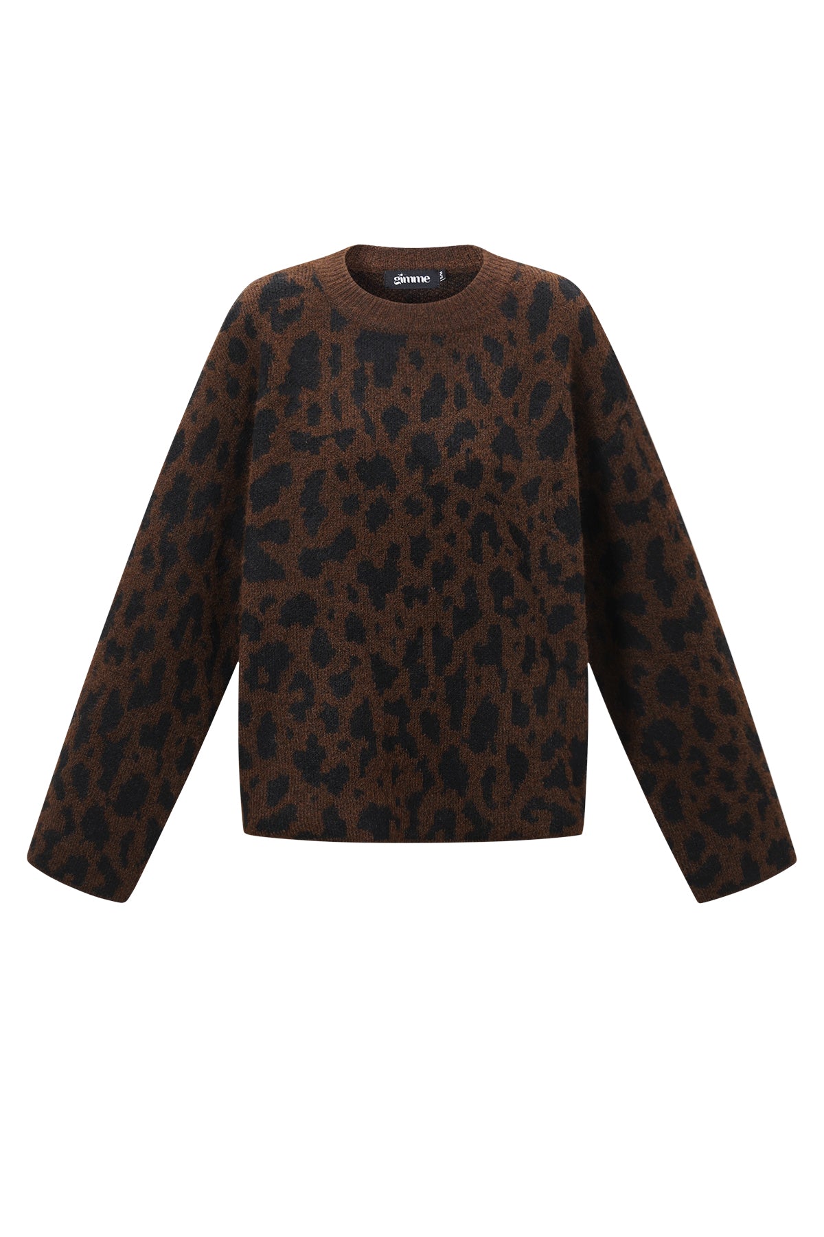 Leopard Knit Sweater