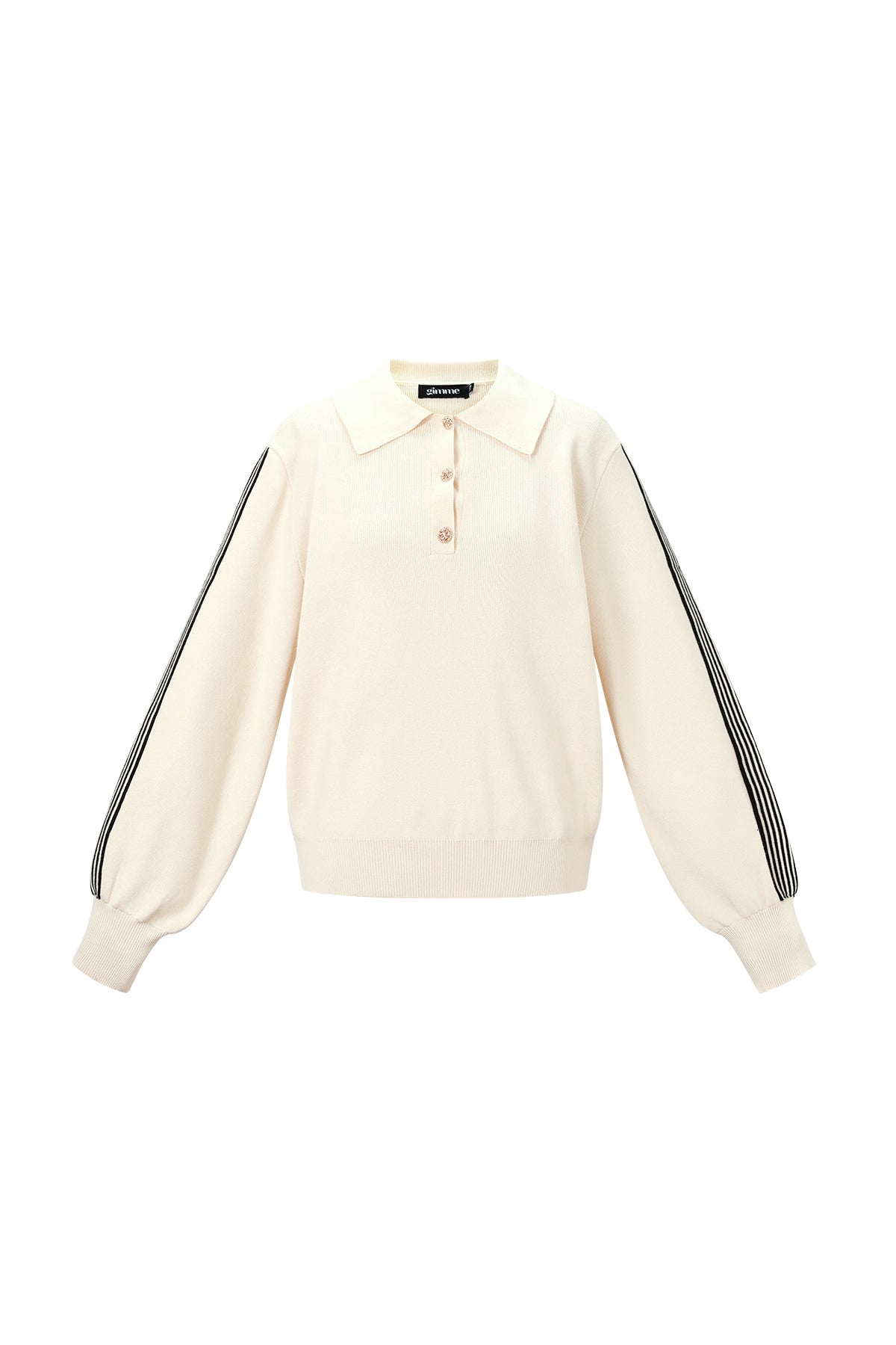 Sporty Knitted Sweater