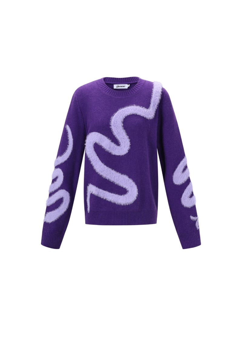 Swirl Soft Knit trui