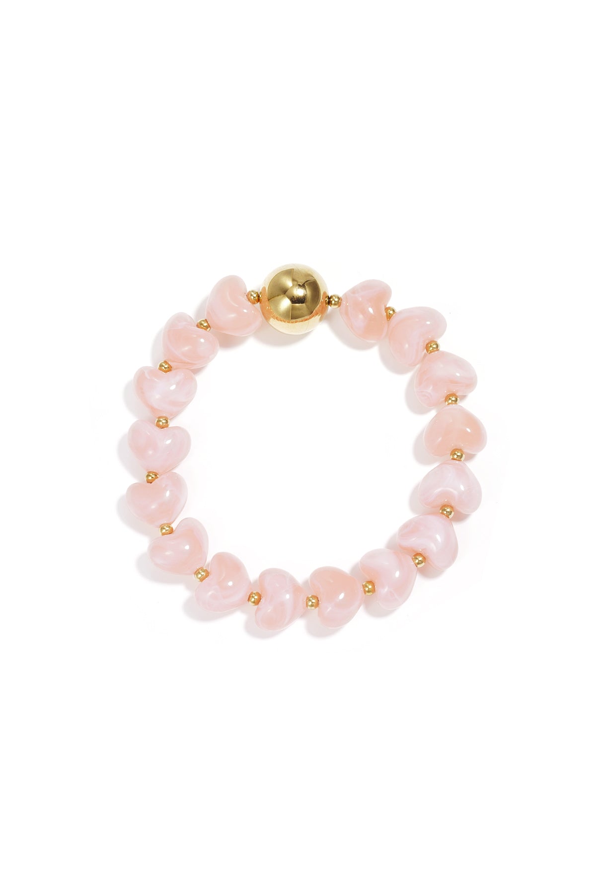 Heart Shaped Statement Bracelet