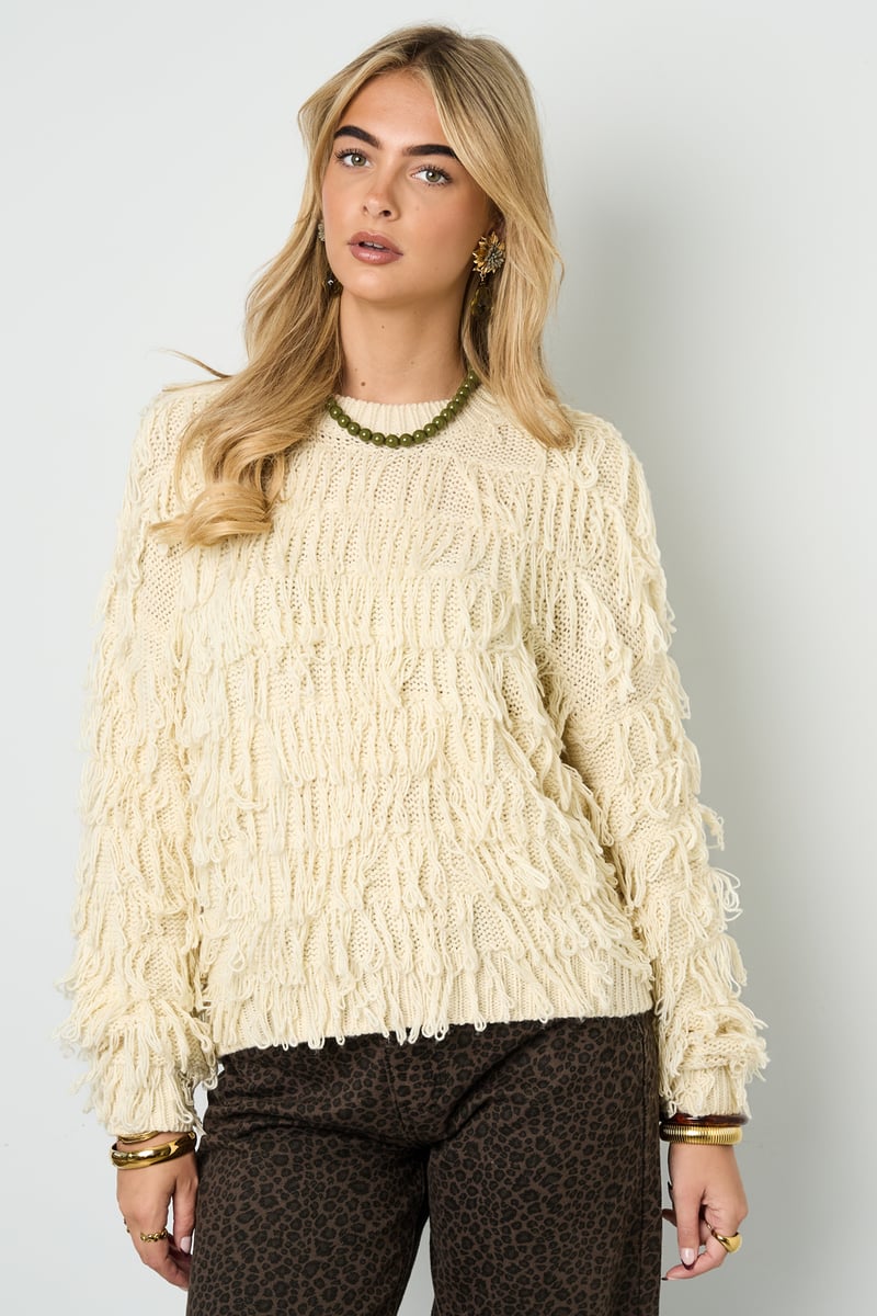 Fringe Knit Sweater