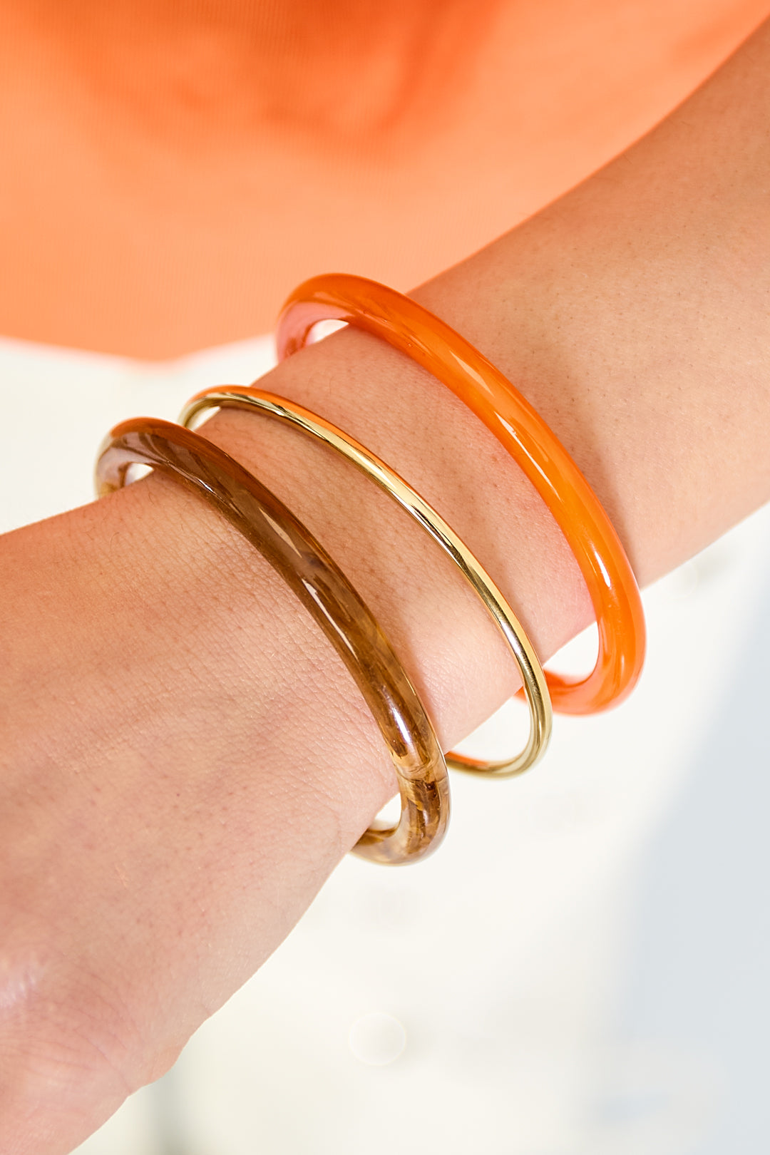 Acrylic Bangle Set