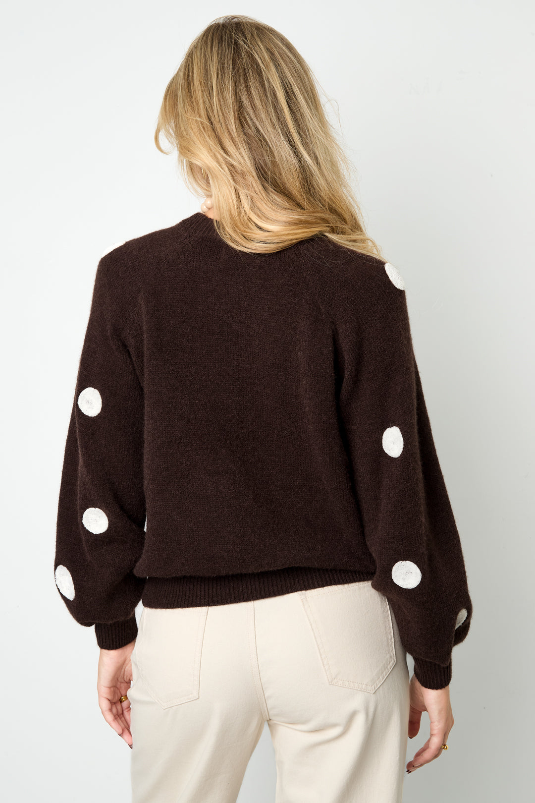 Casual Polka Dots Sweater