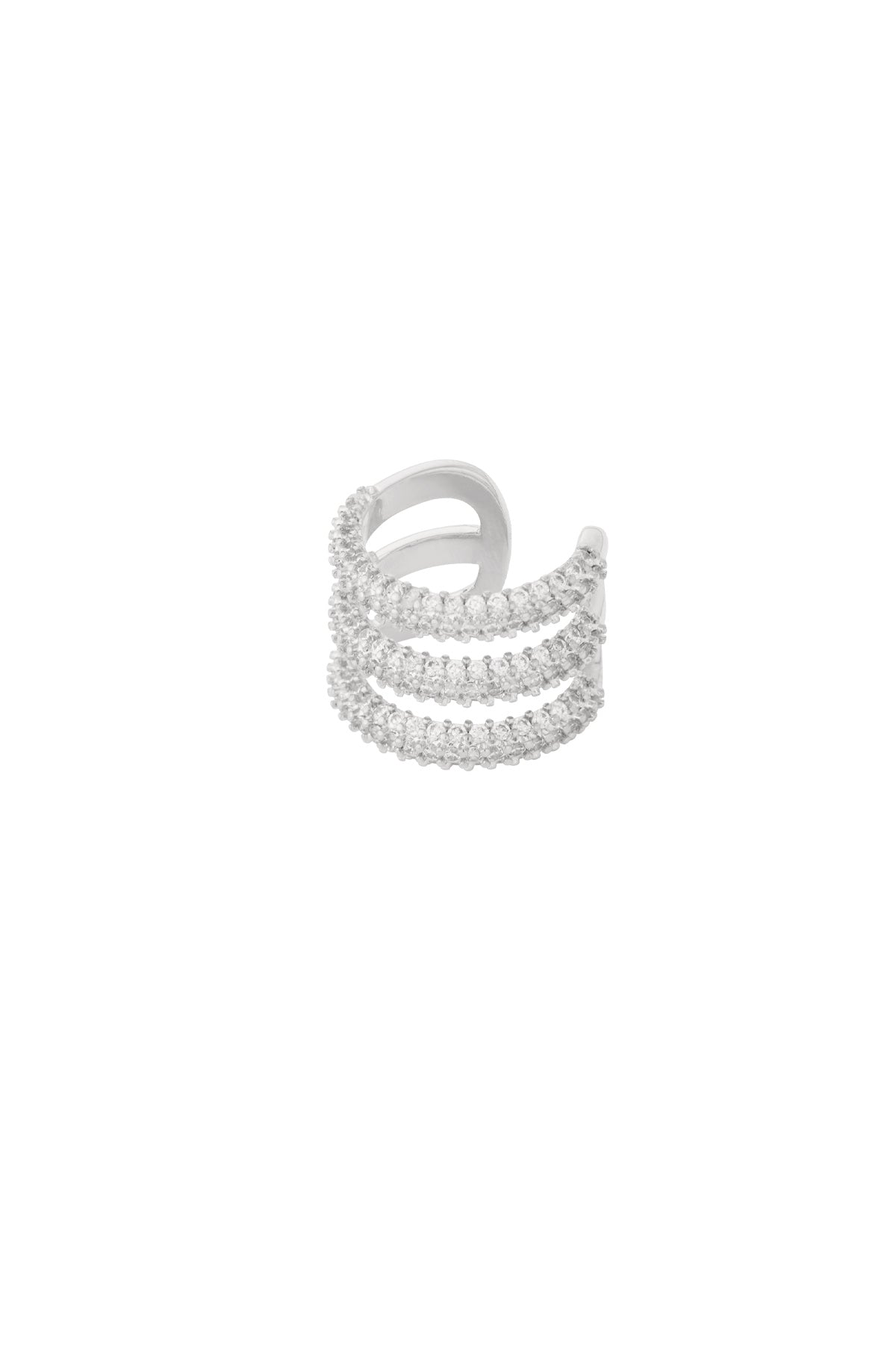 Ear cuff bling trio