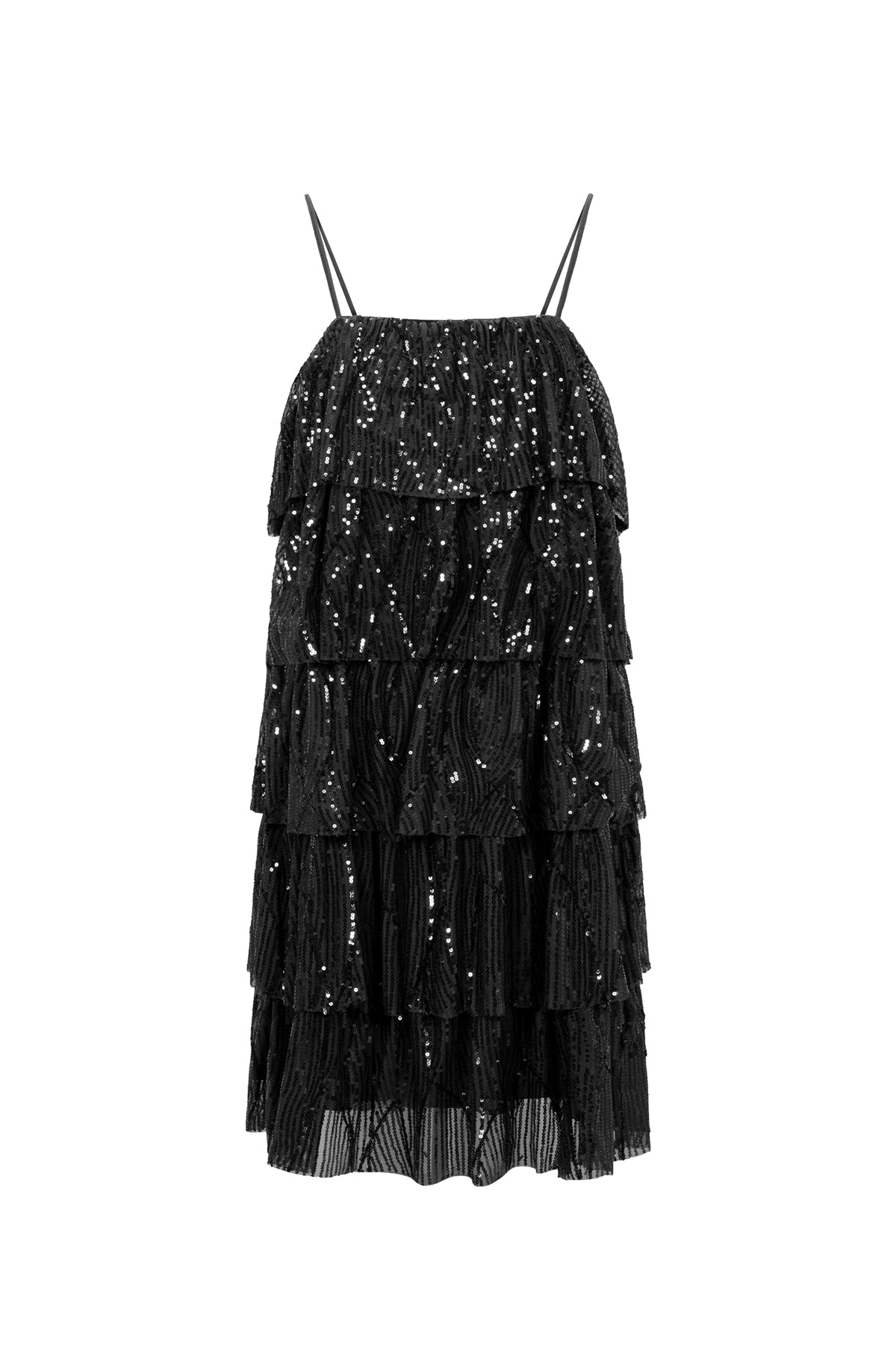 Elegant Mini Dress with Sequins