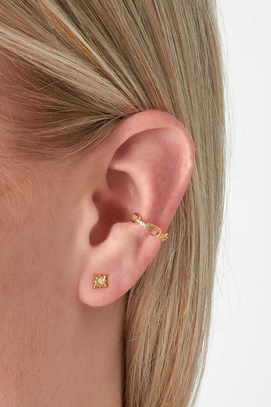 Copper Ear Cuffs Geometric Casual Daily