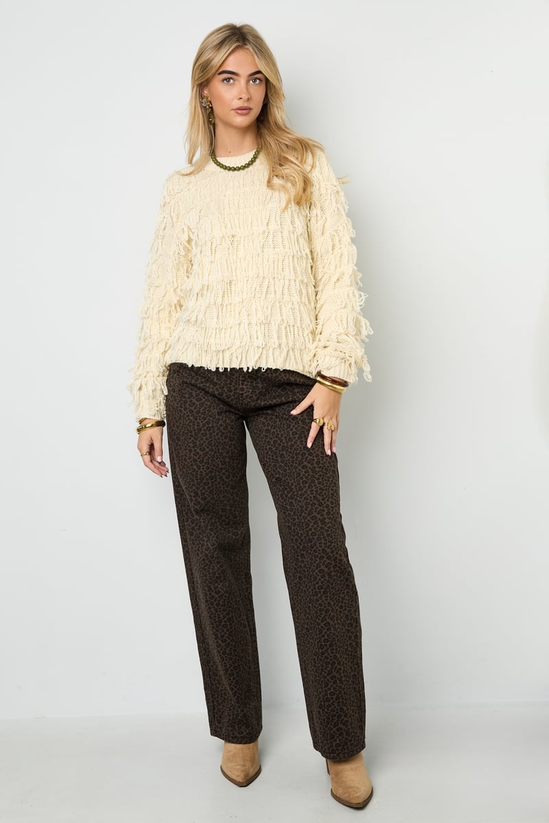 Fringe Knit Sweater