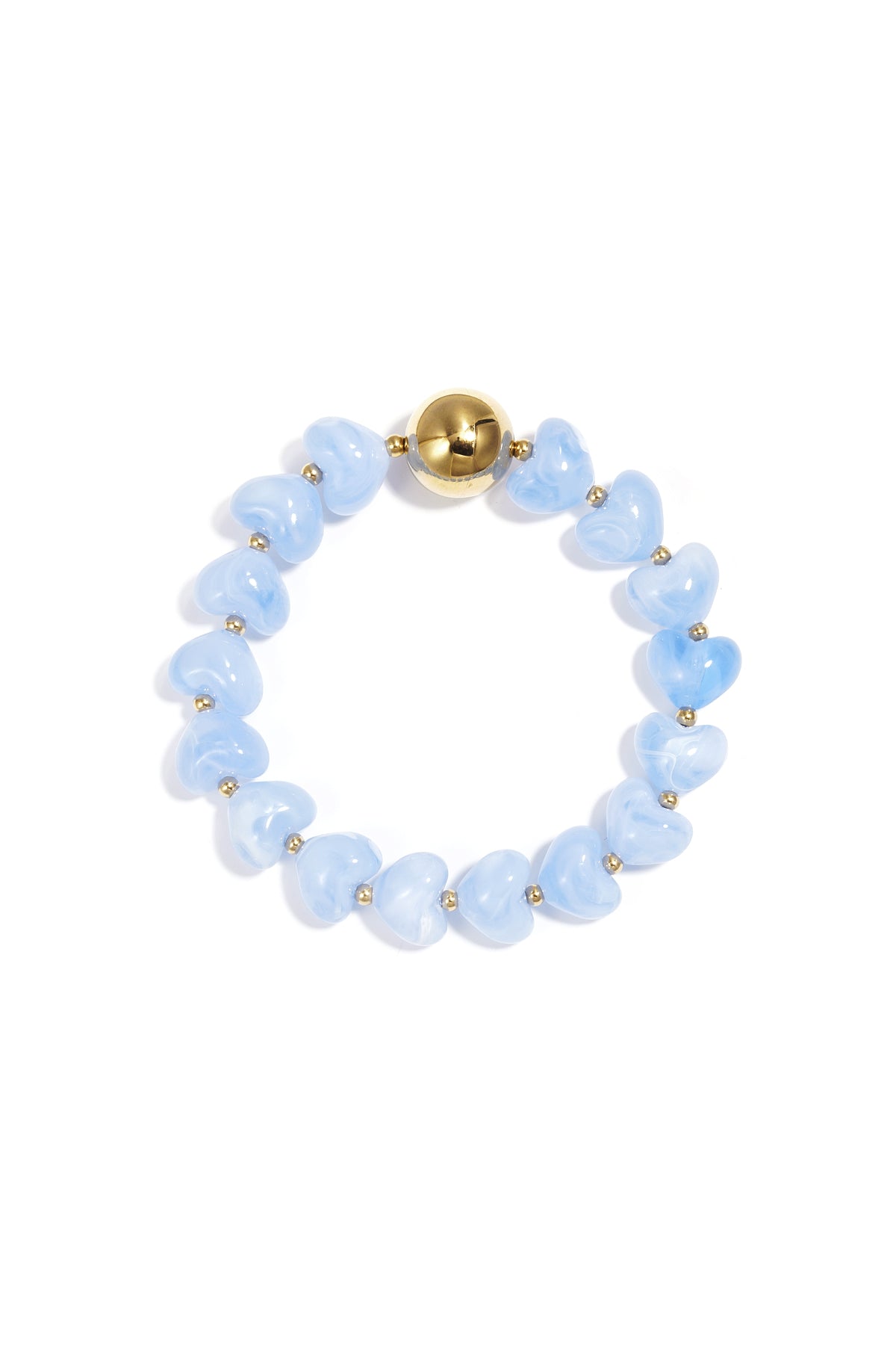 Heart Shaped Statement Bracelet
