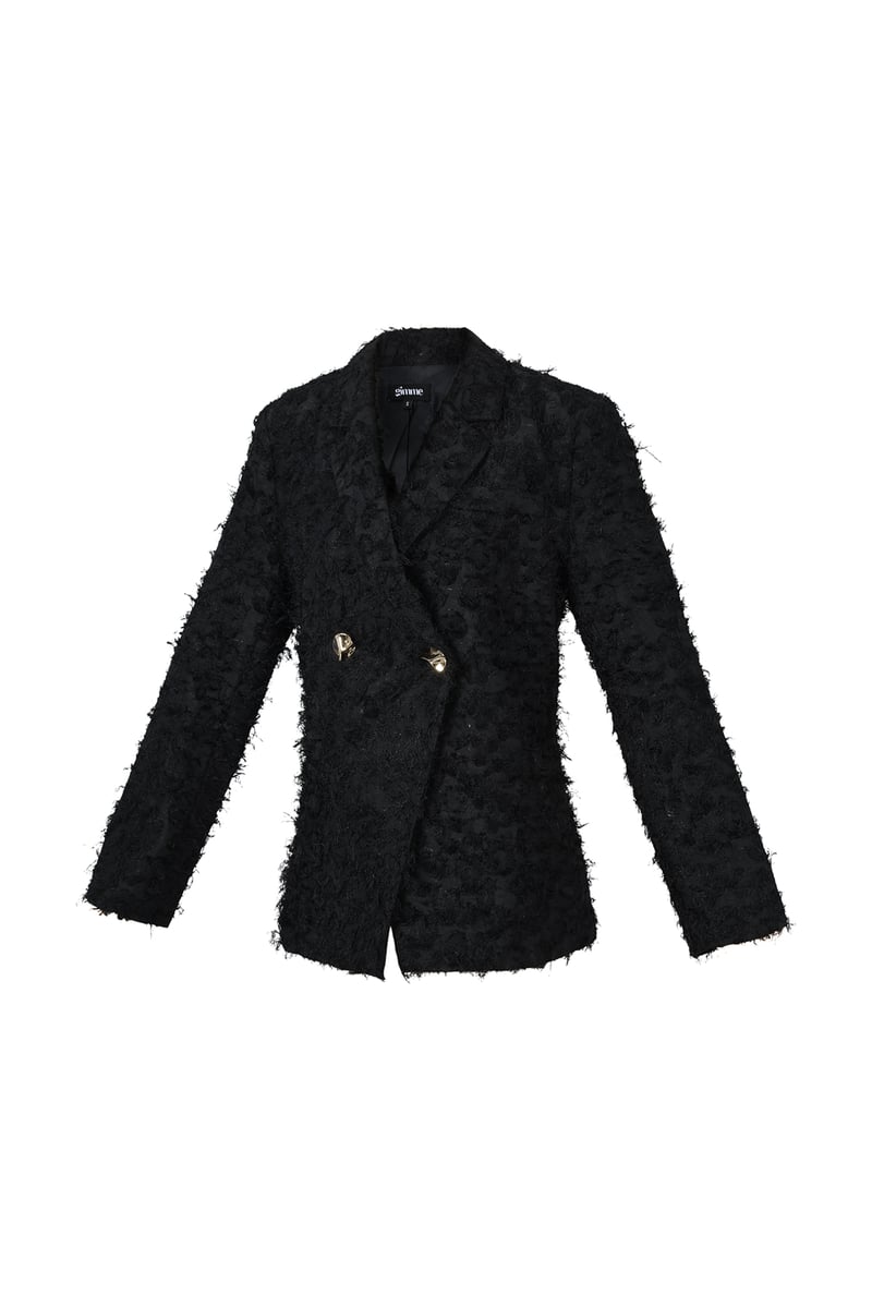 Textured Blazer