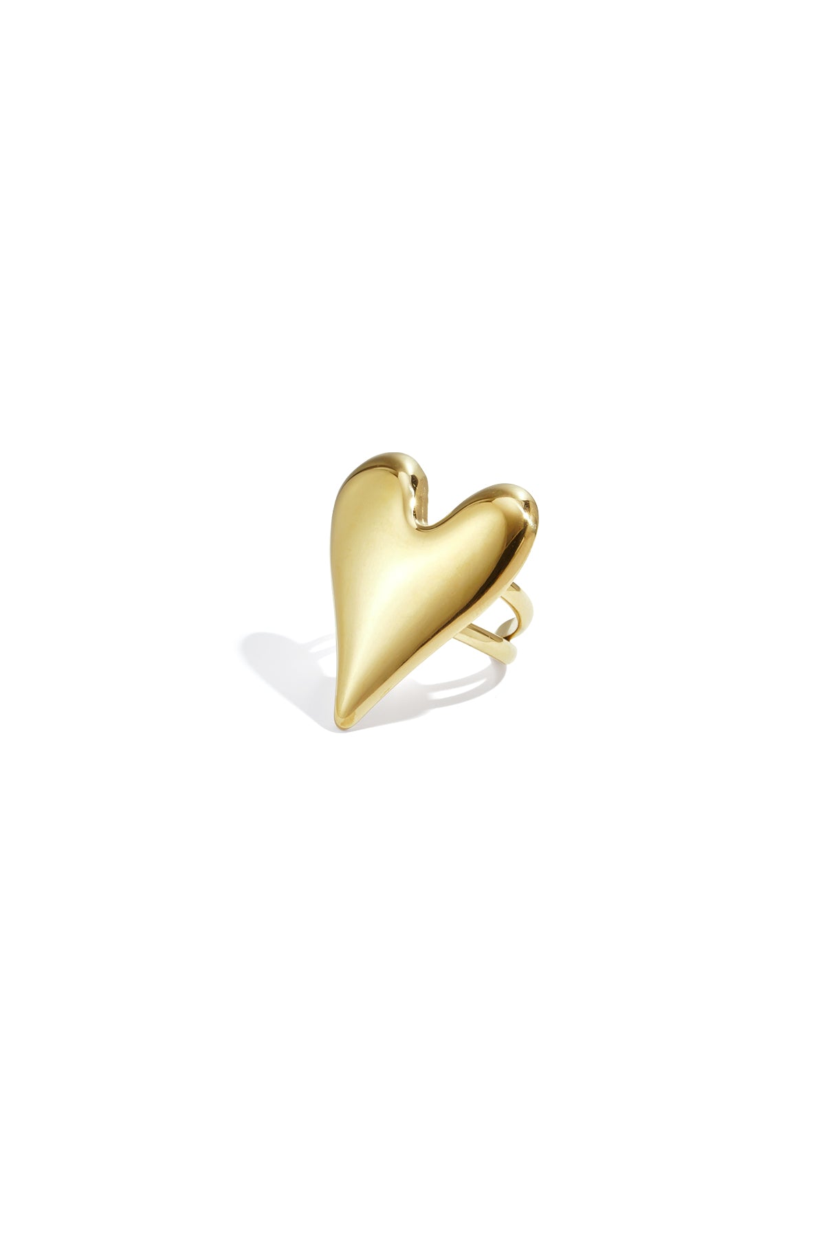 Large Heart Statement Ring