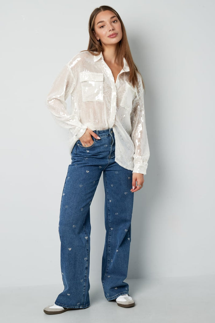 Glitter blouse