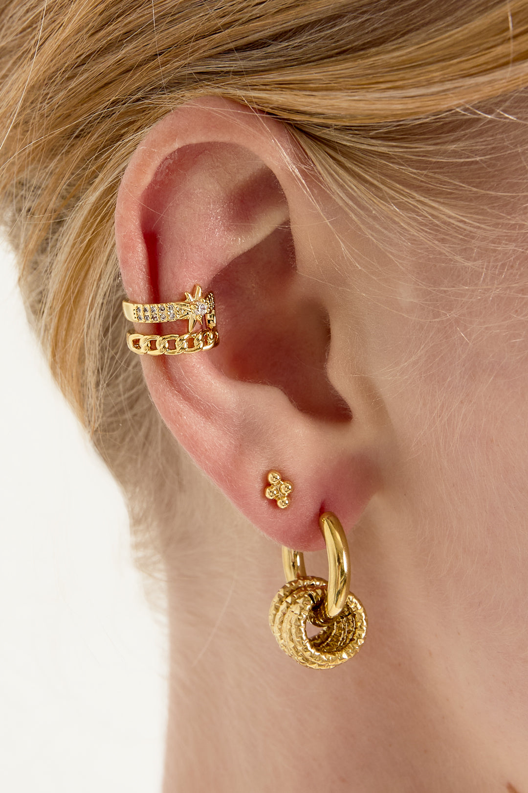 Copper Ear Cuffs Geometric Casual Daily