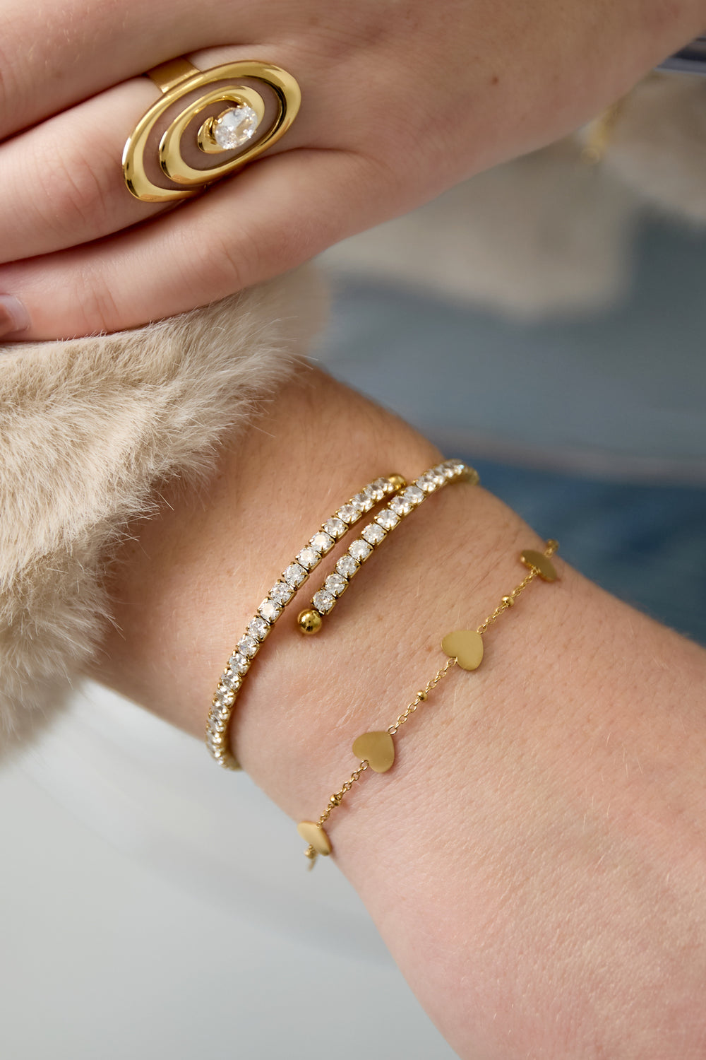 Stainless Steel Cuff Bracelet