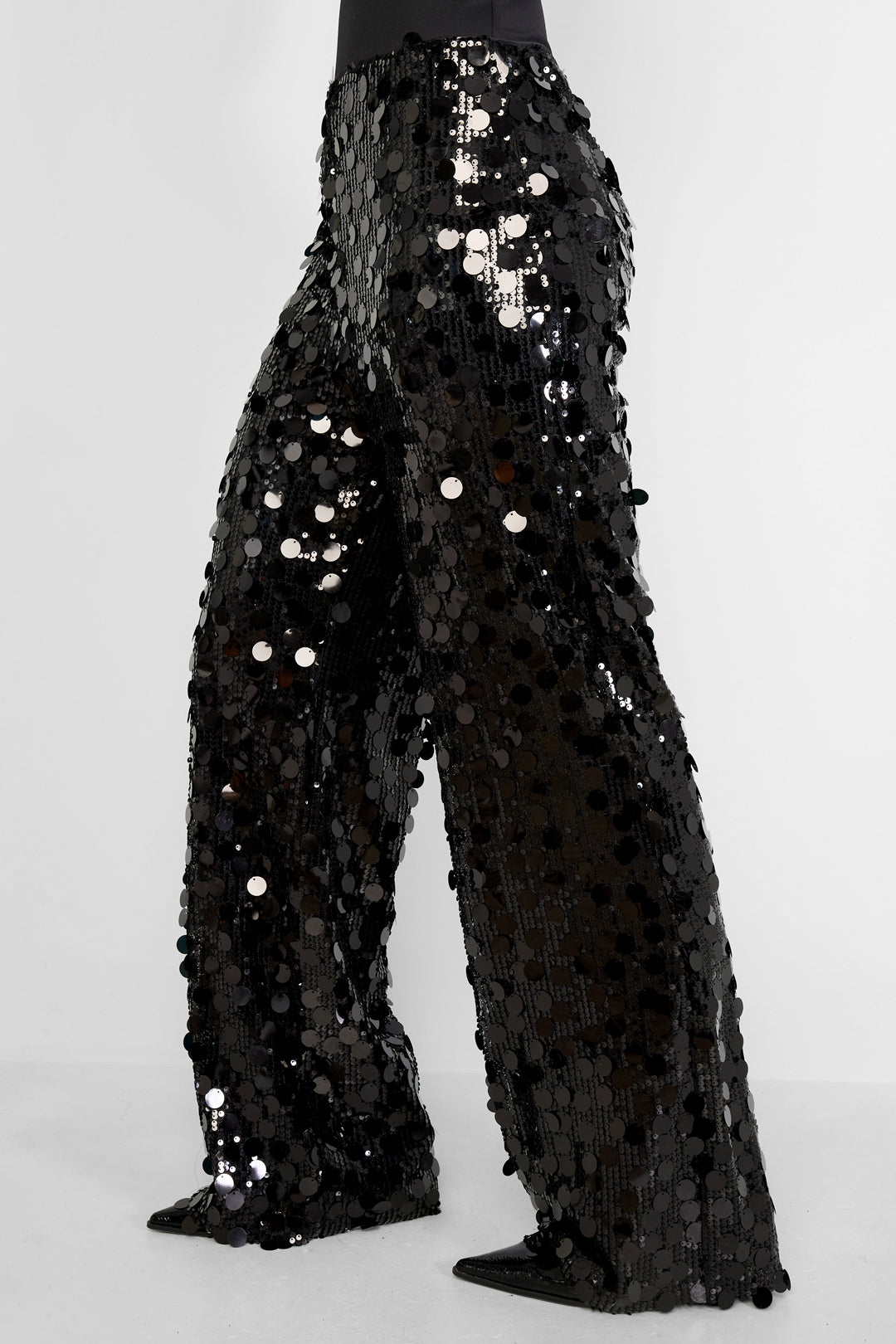 Sequins Straight Leg Pants