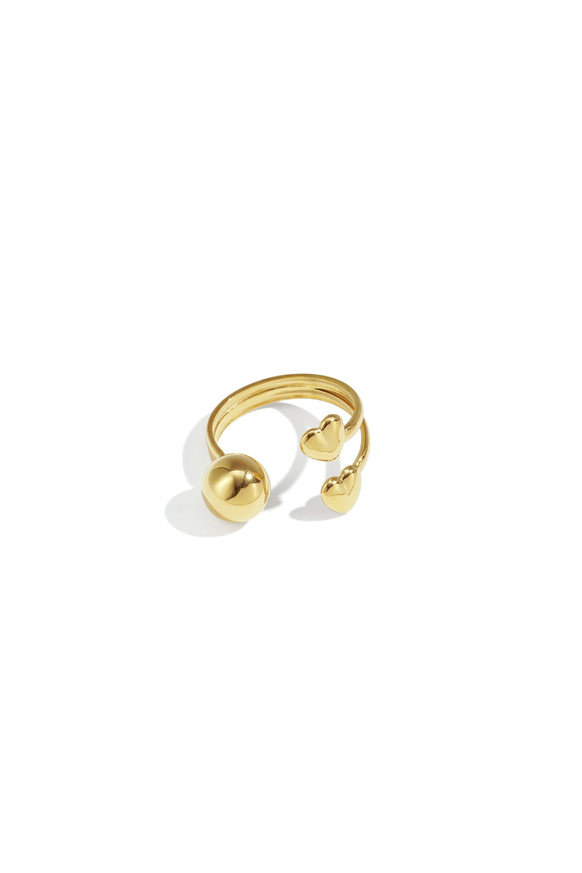 Stainless Steel Minimalist Heart Ring