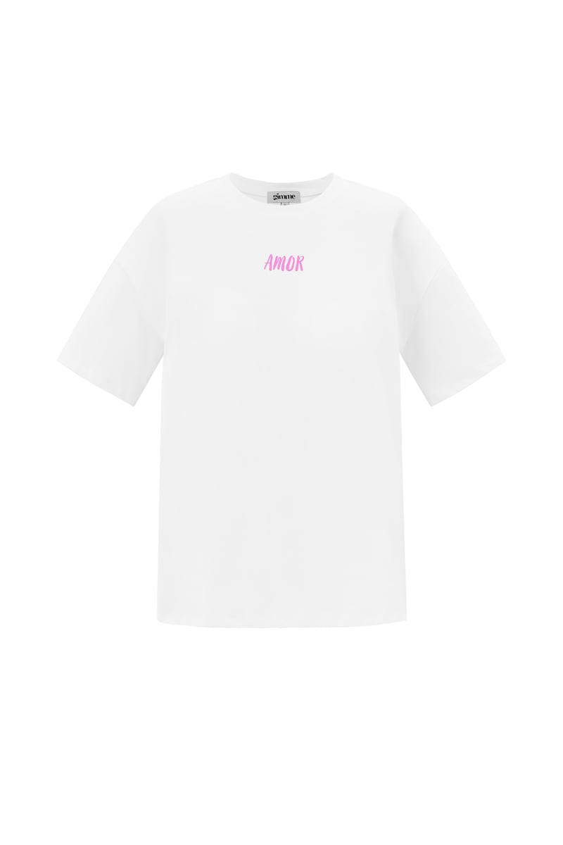 Amor por el mar oversized tee