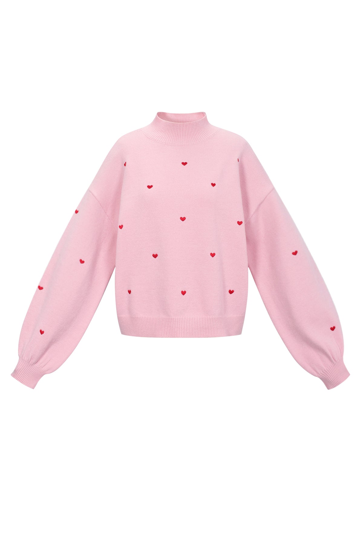 Heart Knitted Sweater